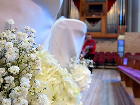 Crkva Mati Slobode, Jarun, cvjećarna, dekoracije za vjenčanje, stolci za vjenčanje