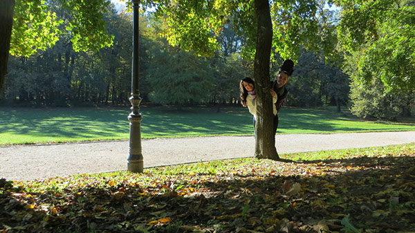 Park Maksimir, Zagreb, šetnja, puteljak, livada, ulična svjetiljka, jesen