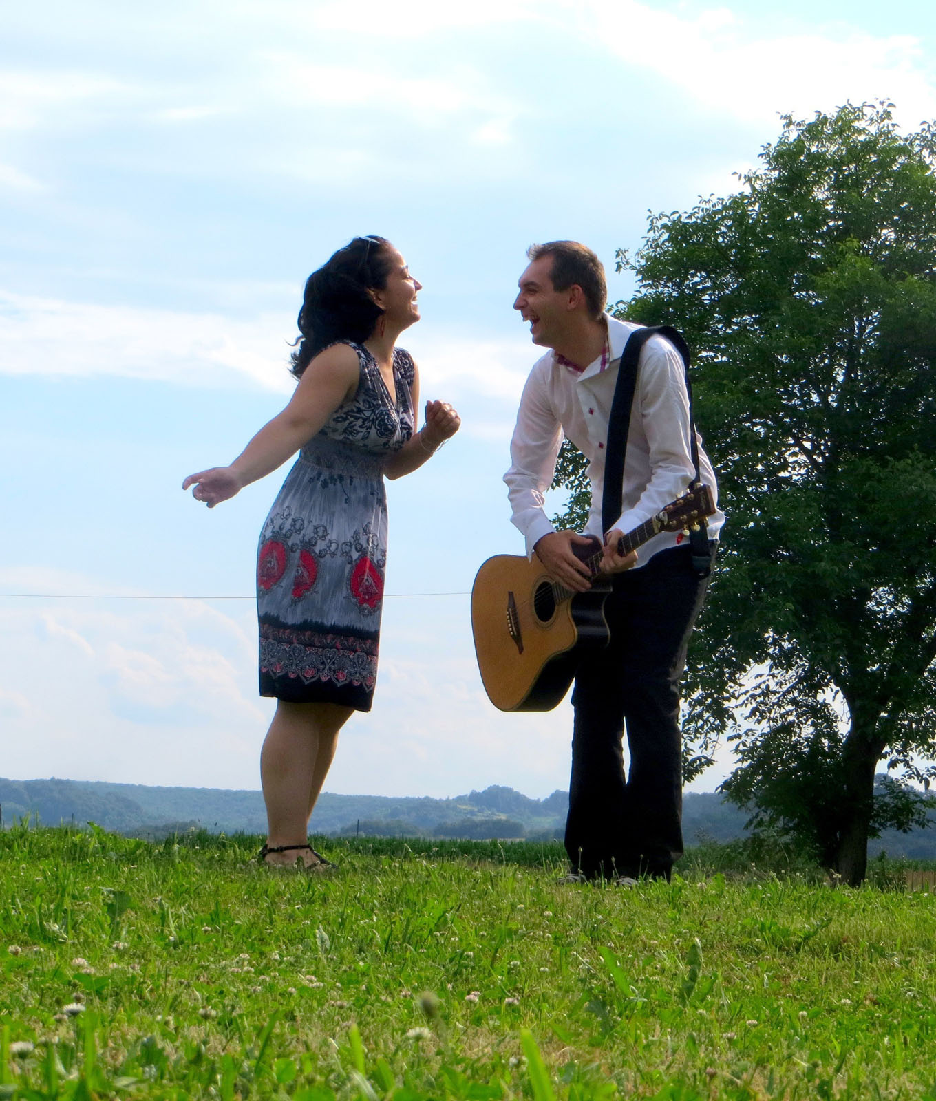 Ljubešćica, Ana i Kristijan, brežuljak, parkić, Varaždin, sreća