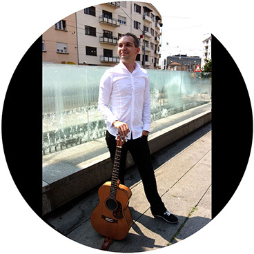 Gitarist, maton, tommy emmanuel, sunce, osmijeh